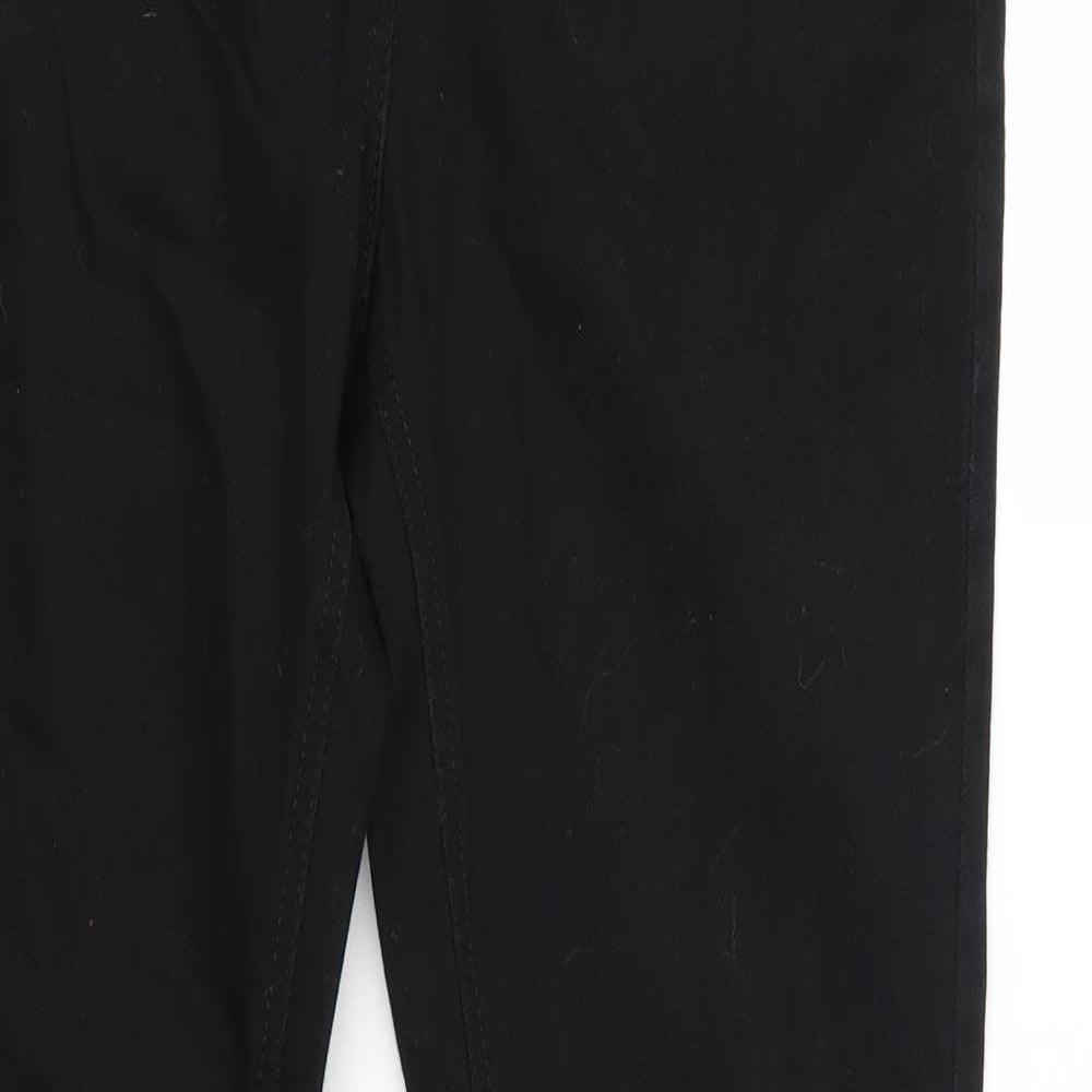 NEXT Womens Black  Denim Skinny Jeans Size 14 L27 in