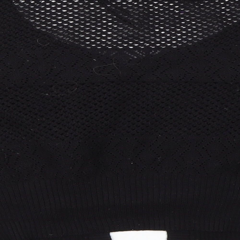 Papaya Womens Black   Cardigan Jumper Size 16
