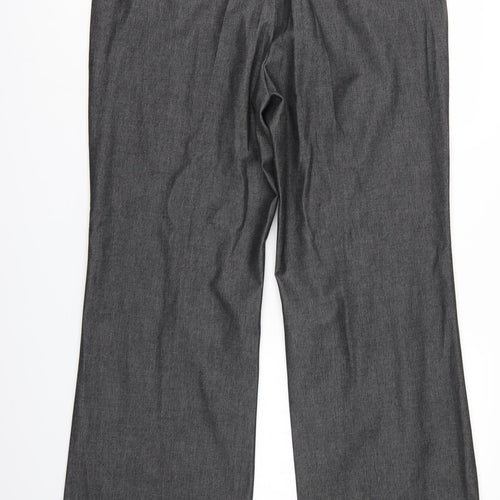 INC Womens Grey   Trousers  Size 14 L30 in