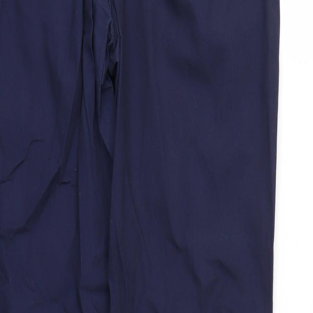 NEXT Womens Blue   Chino Trousers Size 12 L25 in