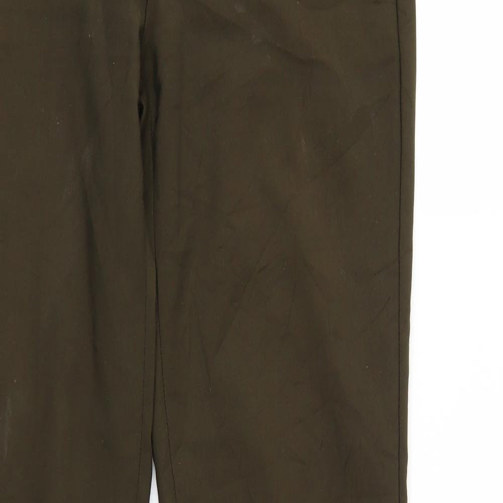 Mango Womens Green   Trousers  Size 8 L27 in