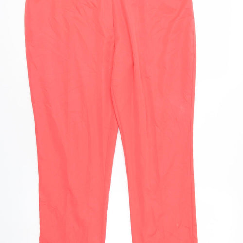 MG Meg Womens Red   Trousers  Size 18 L28 in