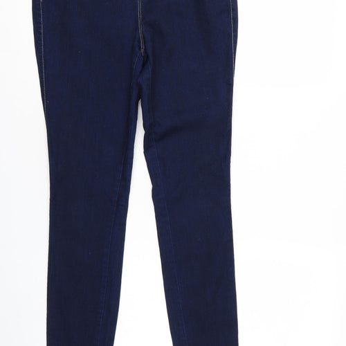 Denim & Co. Womens Blue  Denim Jegging Jeans Size 10 L29 in