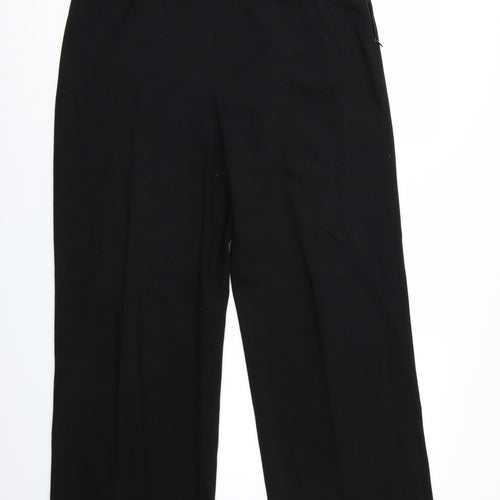 Viella Womens Black   Trousers  Size 14 L30 in