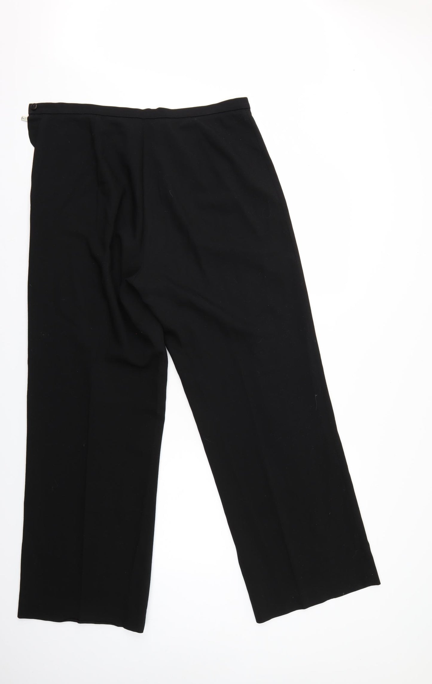 Viella Womens Black   Trousers  Size 14 L30 in