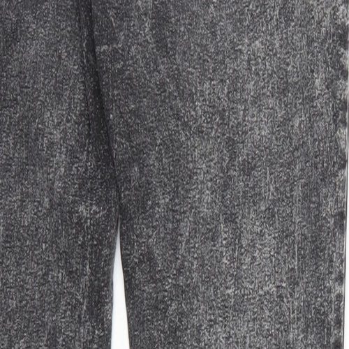 Denim & Co. Womens Black  Denim Jegging Jeans Size 12 L29 in