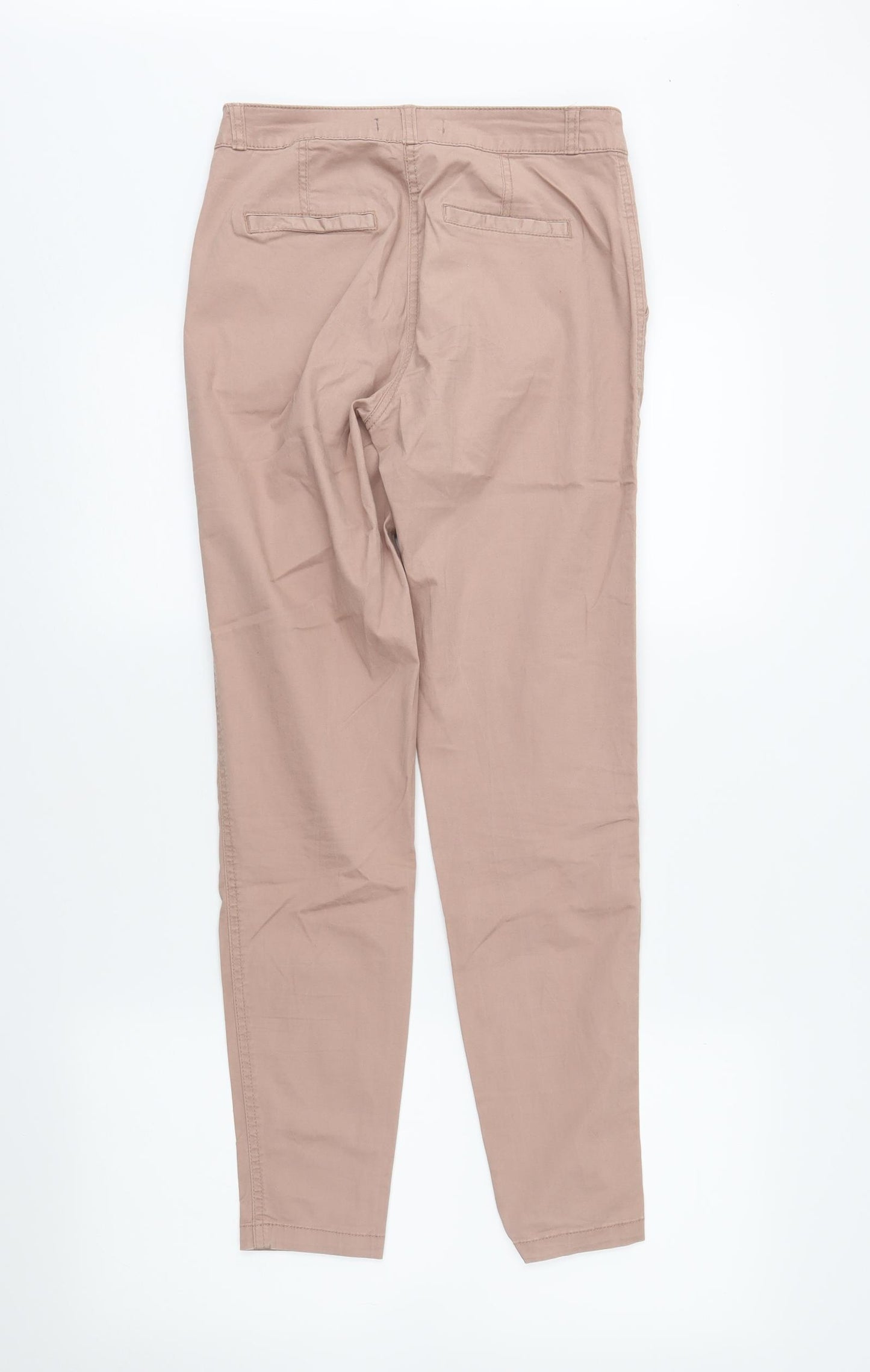 Primark Womens Pink   Chino Trousers Size 6 L27 in