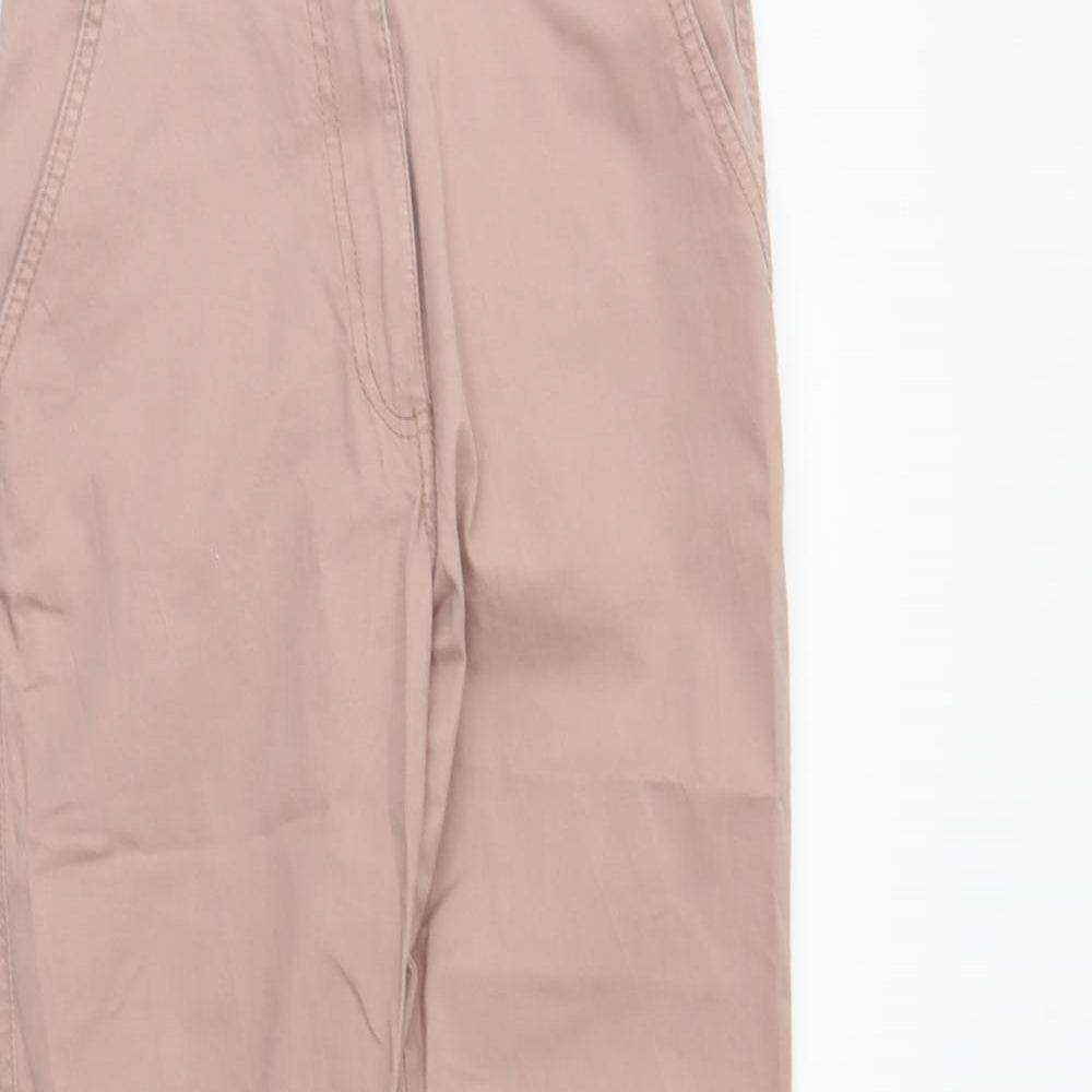 Primark Womens Pink   Chino Trousers Size 6 L27 in