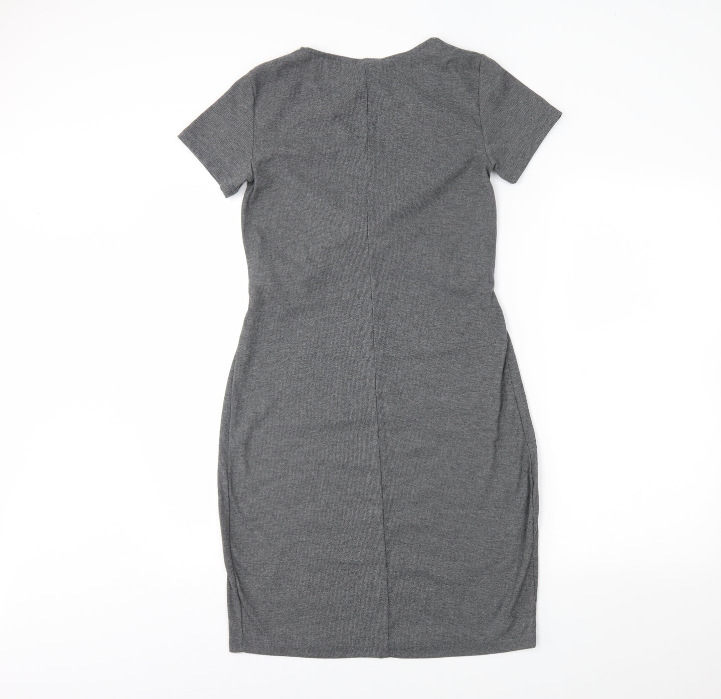 Mama-licious Womens Grey   T-Shirt Dress  Size S
