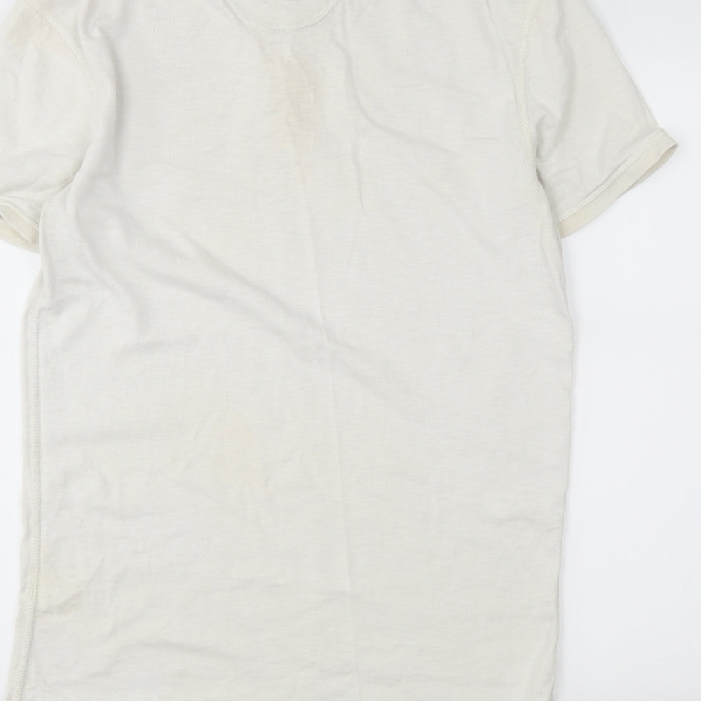 Superdry Mens White    Polo Size L