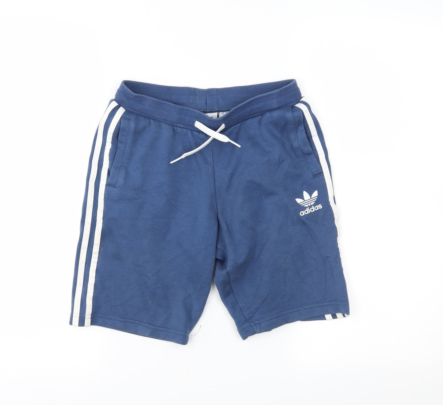 adidas Boys Blue   Sweat Shorts Size 9-10 Years