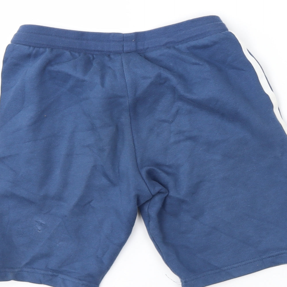 adidas Boys Blue   Sweat Shorts Size 9-10 Years