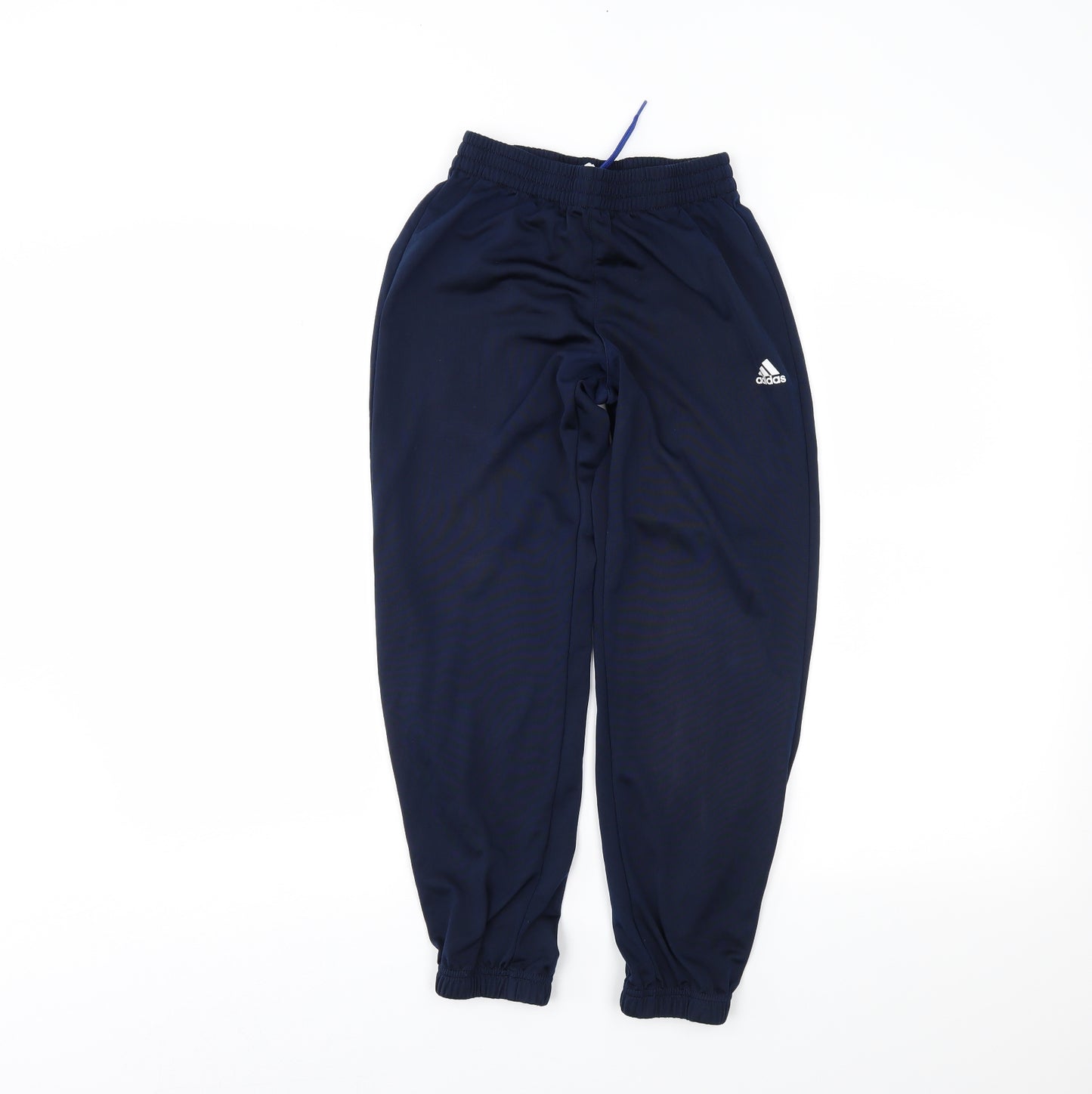 adidas Boys Blue   Jogger Trousers Size 9-10 Years