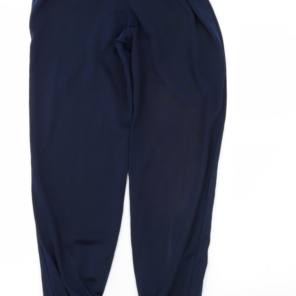 adidas Boys Blue   Jogger Trousers Size 9-10 Years