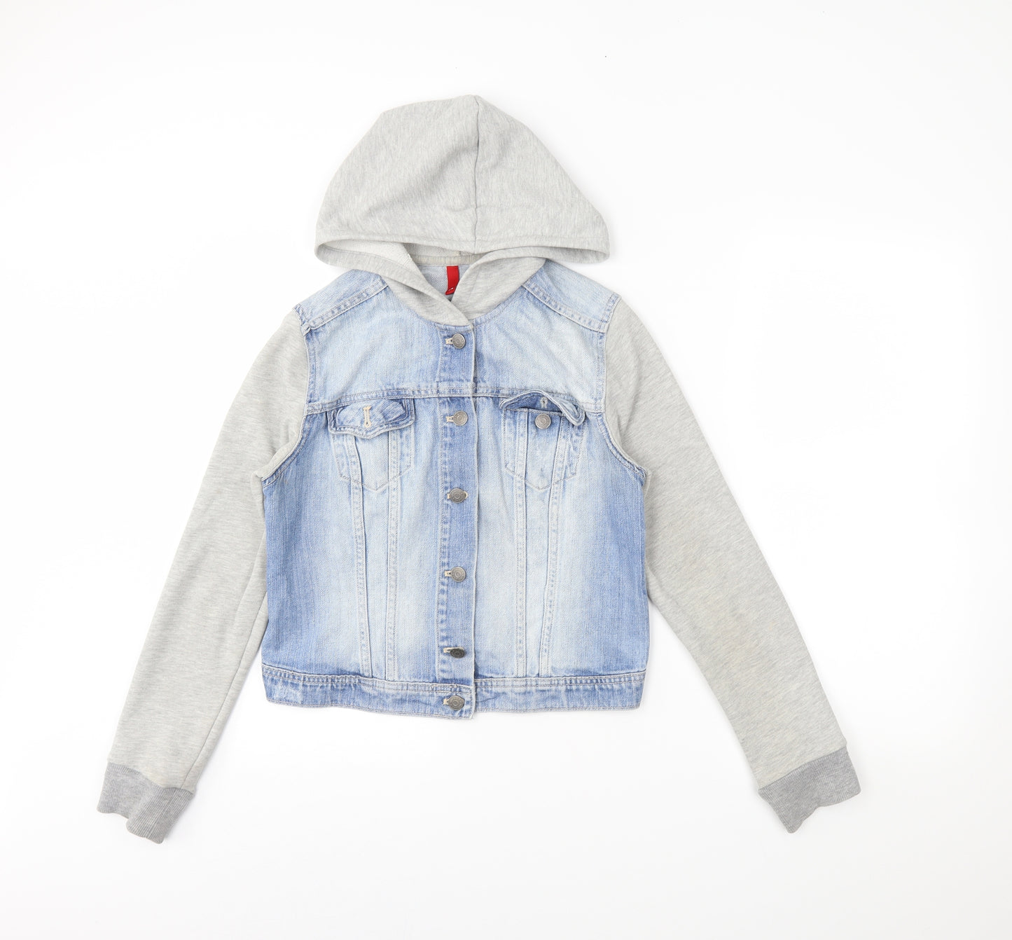 H&M Girls Blue  Denim Jacket  Size 14 Years