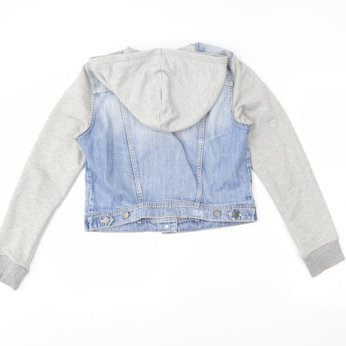 H&M Girls Blue  Denim Jacket  Size 14 Years