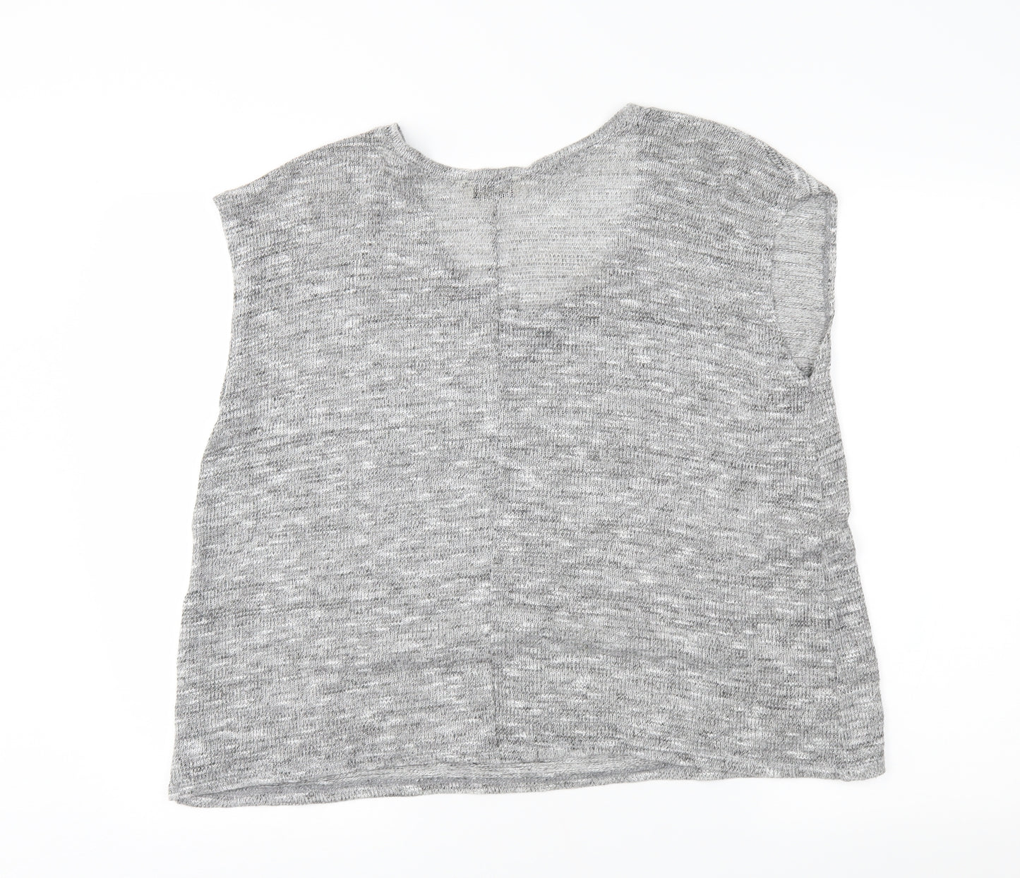 Miss Selfridge Womens Grey   Basic T-Shirt Size 10