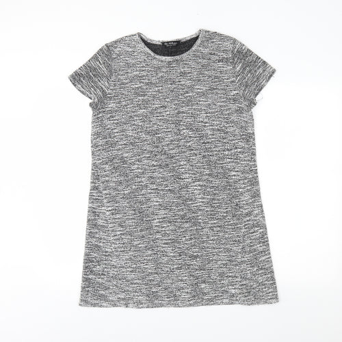 Miss Selfridge Womens Grey   T-Shirt Dress  Size 12