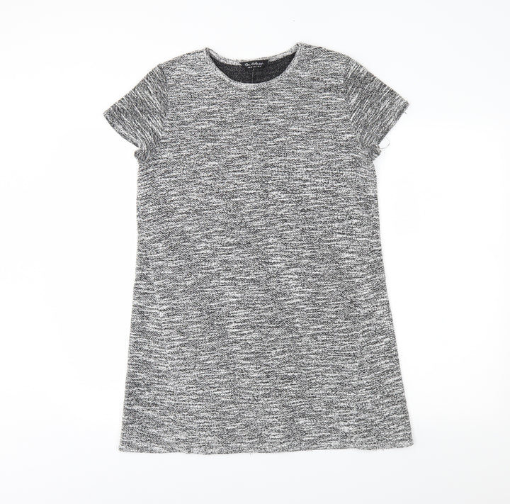 Miss Selfridge Womens Grey   T-Shirt Dress  Size 12