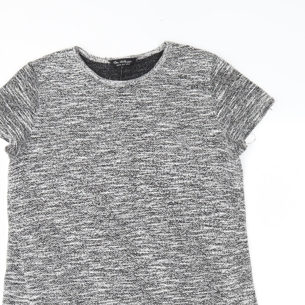 Miss Selfridge Womens Grey   T-Shirt Dress  Size 12