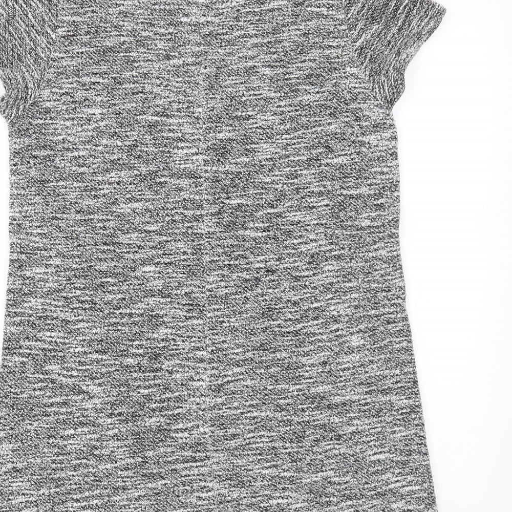 Miss Selfridge Womens Grey   T-Shirt Dress  Size 12