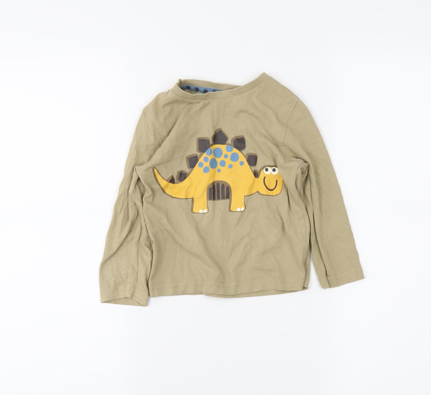 TU Boys Brown   Basic T-Shirt Size 18-24 Months