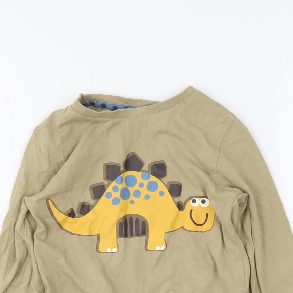 TU Boys Brown   Basic T-Shirt Size 18-24 Months