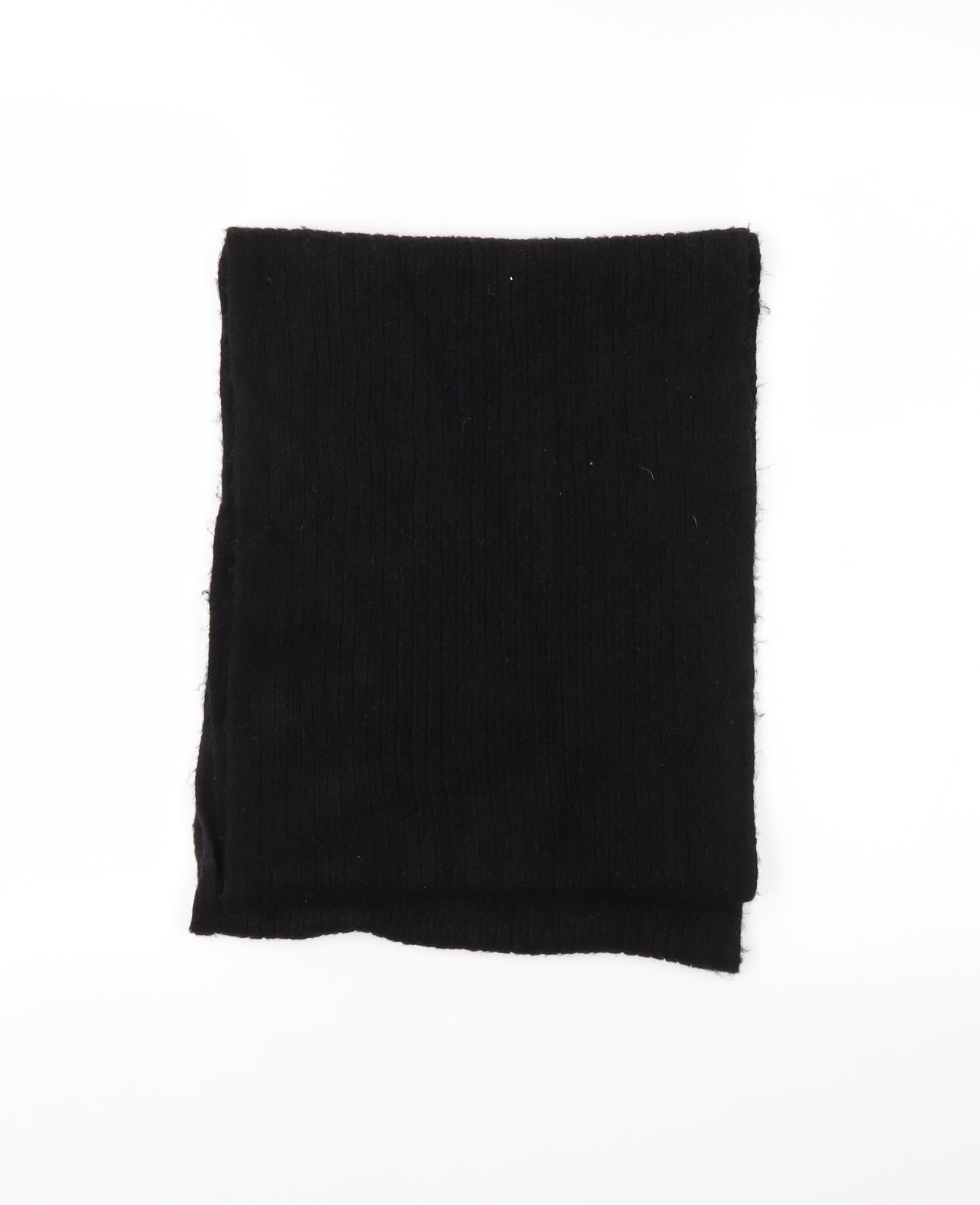 Preworn Unisex Black    Scarf