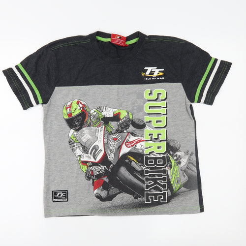 TT  Boys Green   Basic Casual Size 7-8 Years