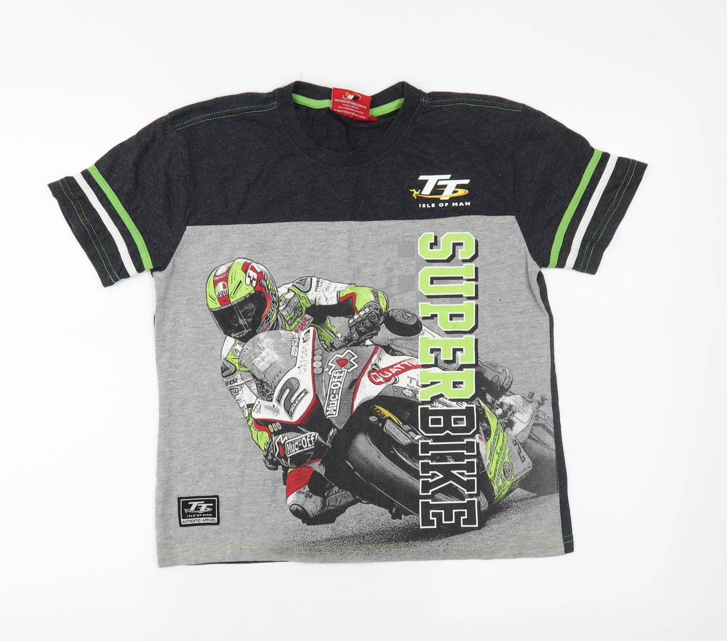 TT  Boys Green   Basic Casual Size 7-8 Years