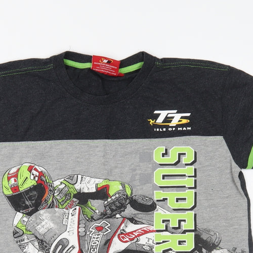 TT  Boys Green   Basic Casual Size 7-8 Years