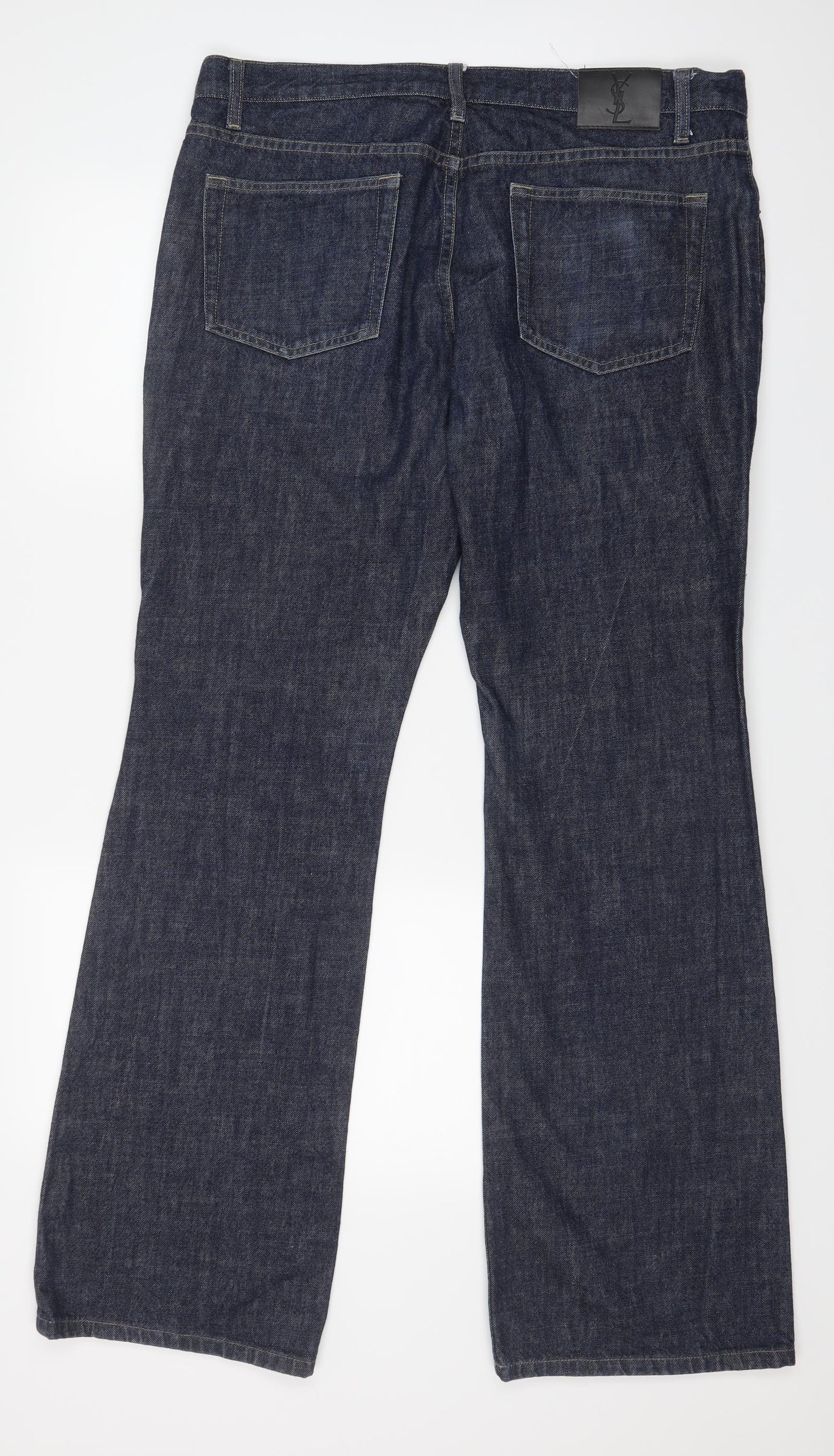 Yves Saint Laurent  Mens Blue   Bootcut Jeans Size 36 L34 in