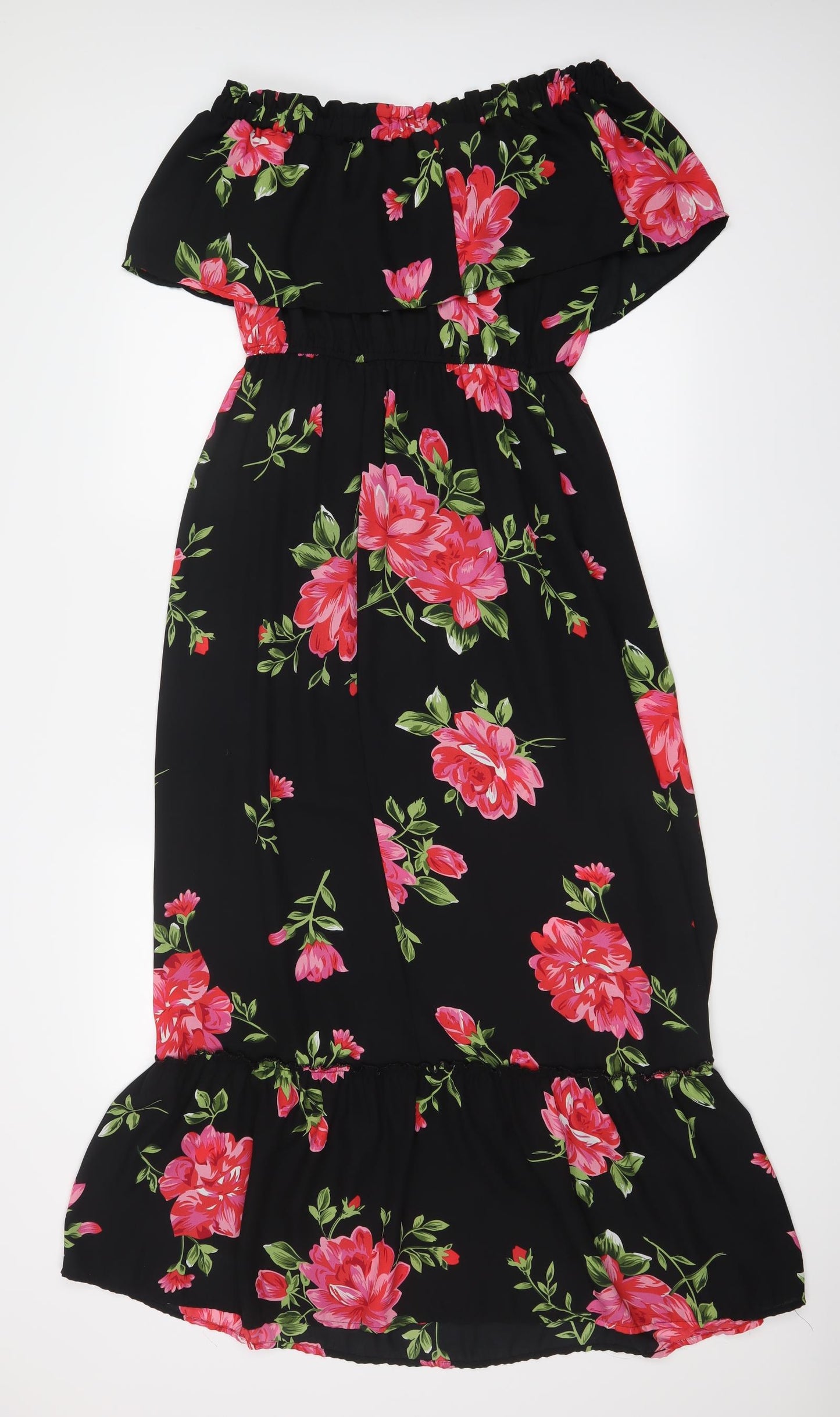 Atmosphere Womens Black Floral  Shift  Size 14