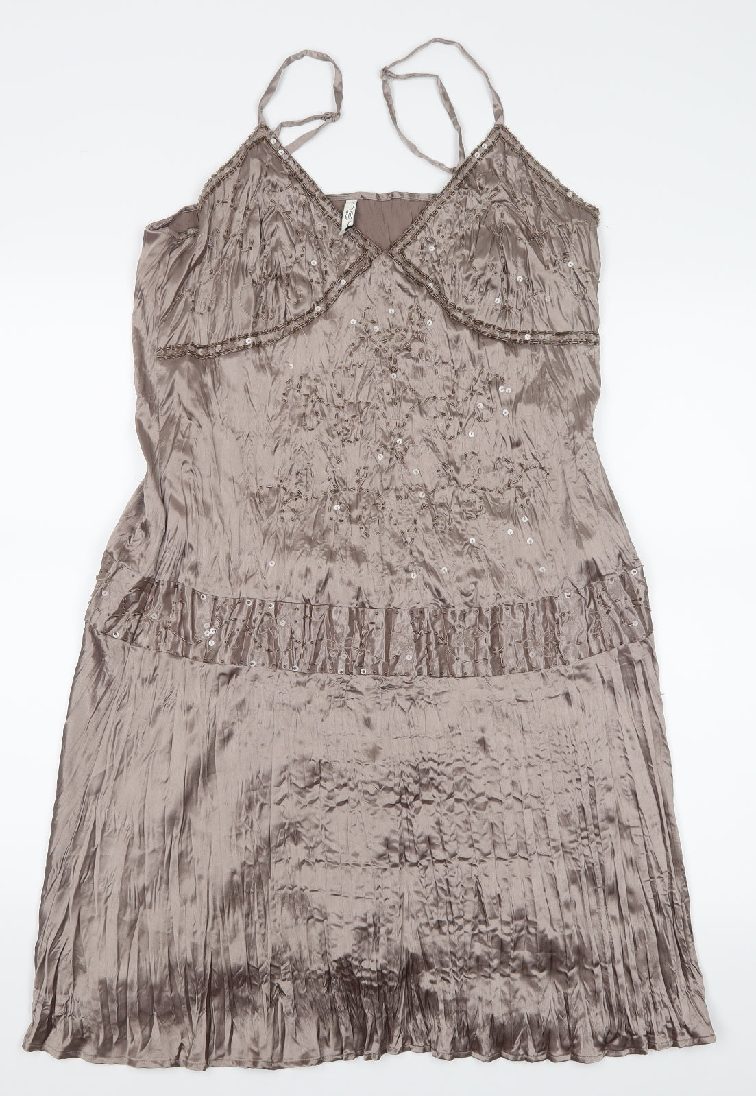 New Look Womens Beige   Shift  Size 16