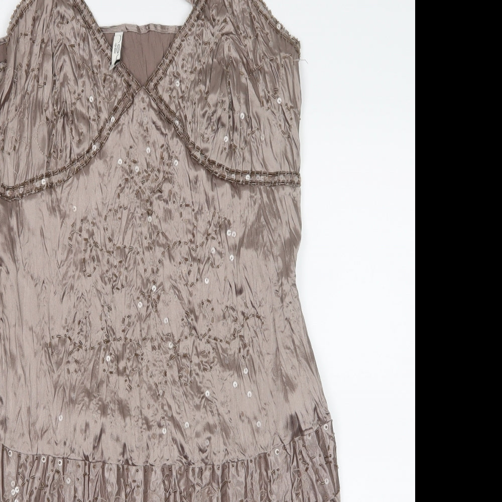 New Look Womens Beige   Shift  Size 16