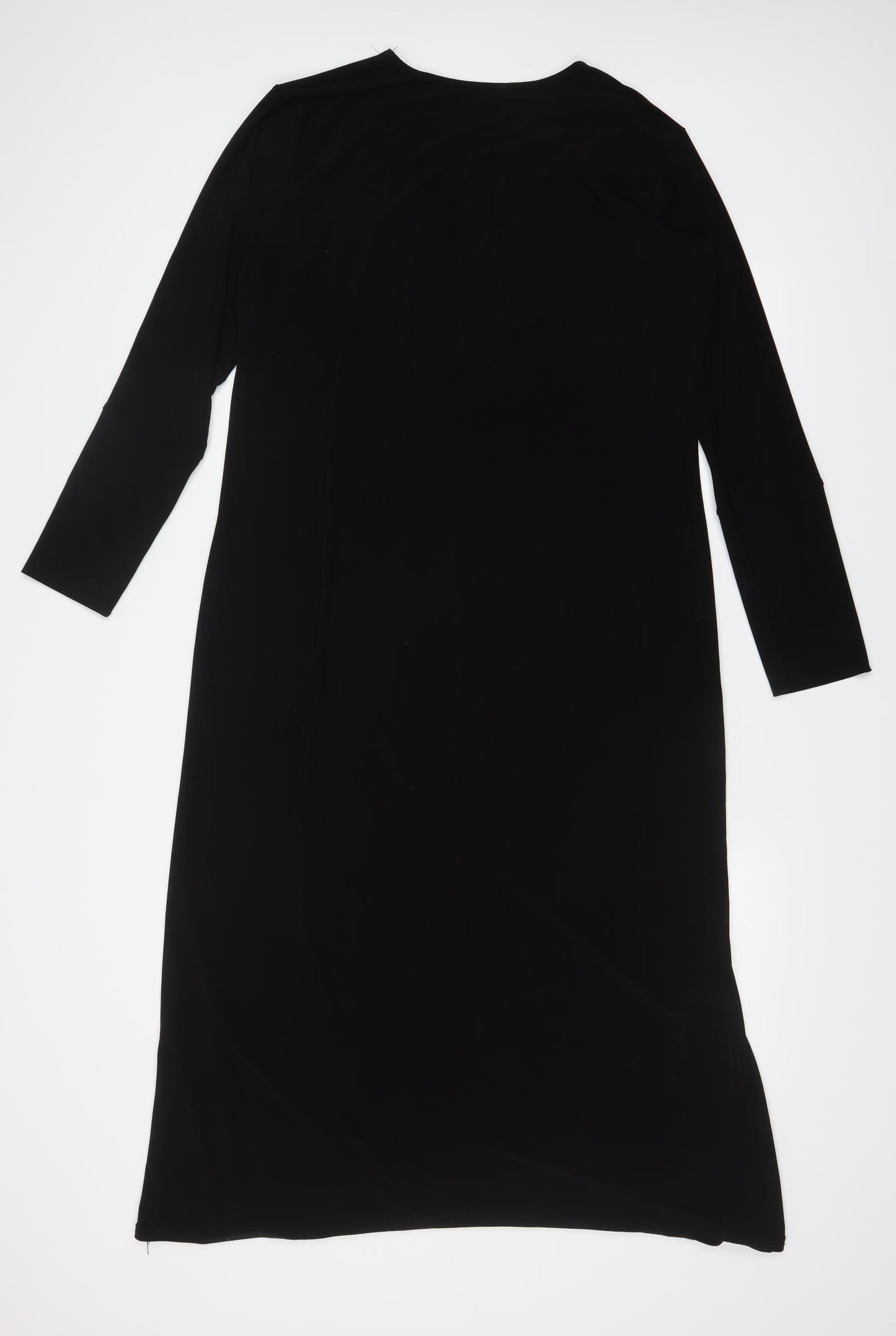 Preworn Womens Black   Shift  Size 22