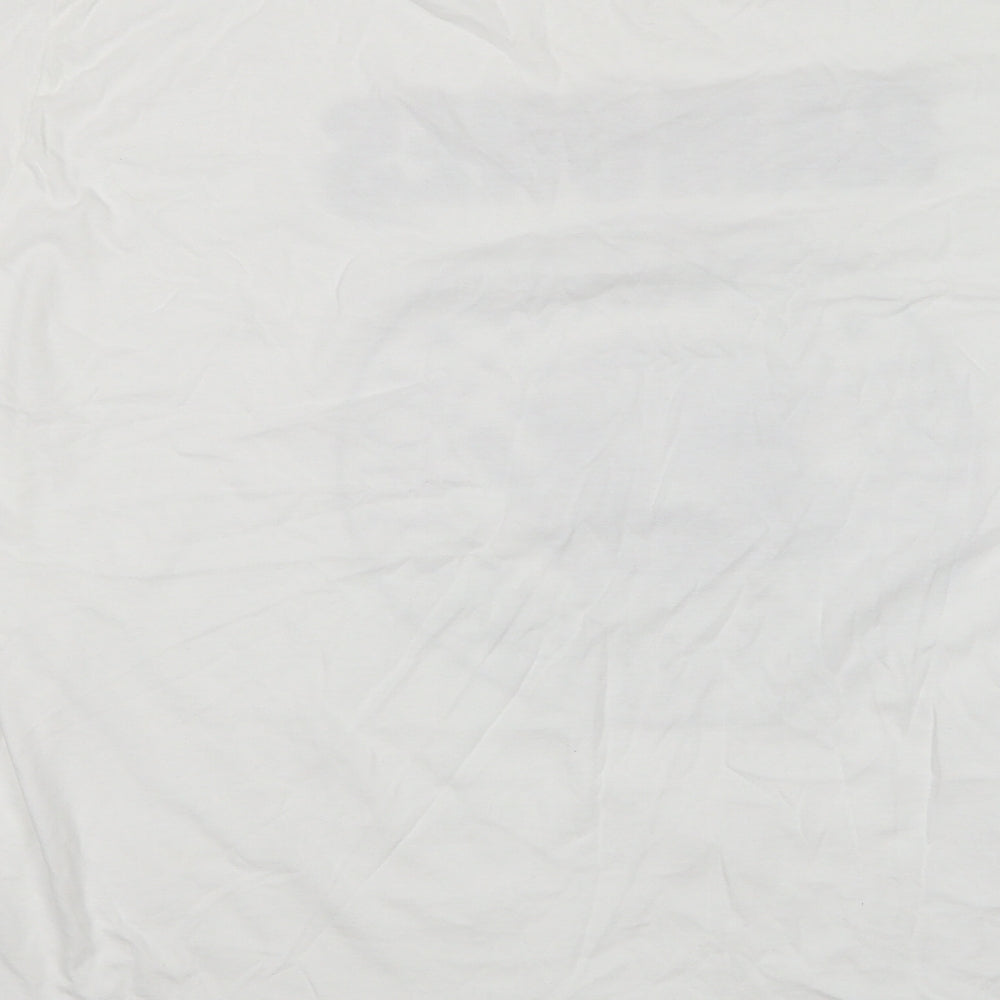 Primark Mens White    T-Shirt Size L  - Ramones