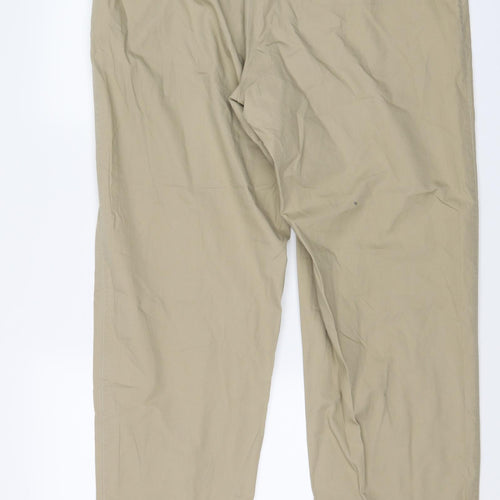 Marks and Spencer Mens Beige   Trousers  Size 50 L33 in