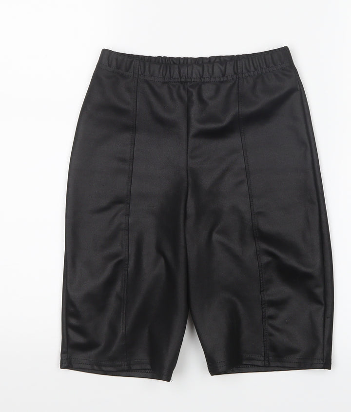 I-X London Womens Black   Skimmer Shorts Size 6
