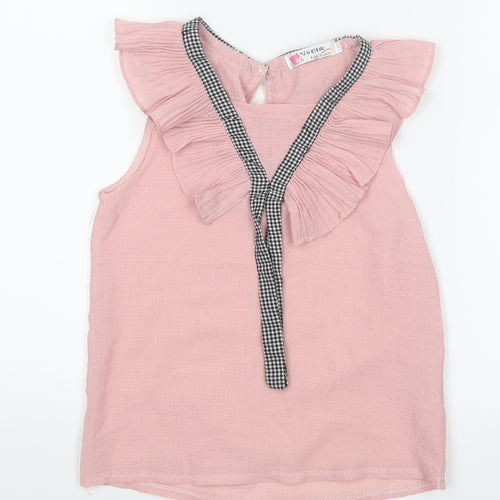 Vogue Girls Pink   Basic Blouse Size 10-11 Years