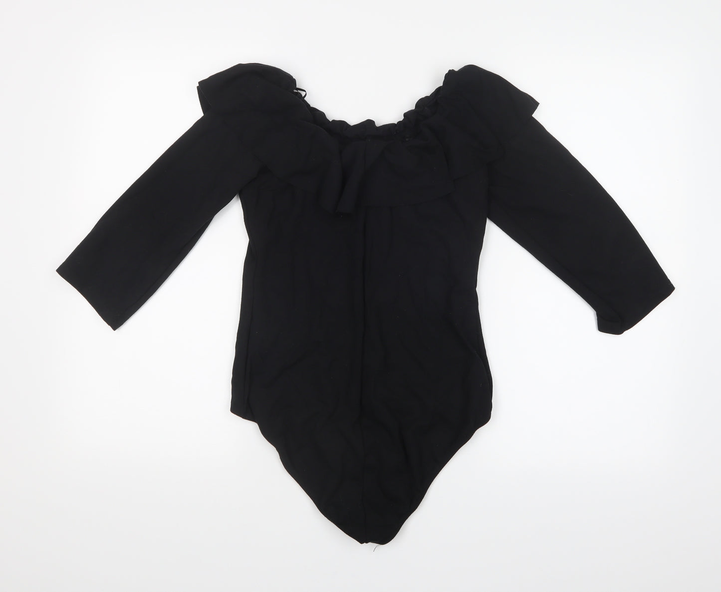 Zara Womens Black   Bodysuit One-Piece Size 14