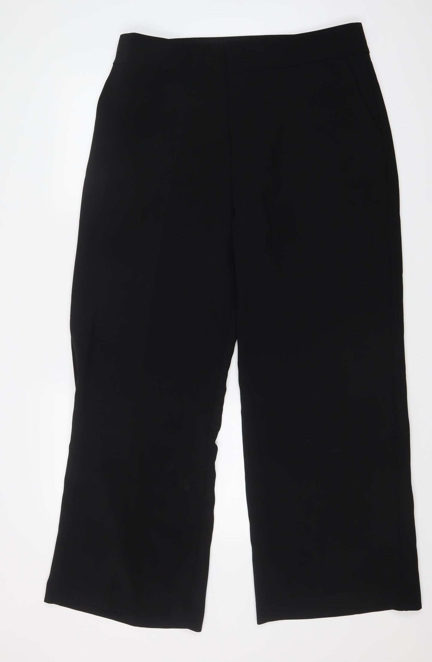 M&S Collection Womens Black   Trousers  Size 16 L29 in