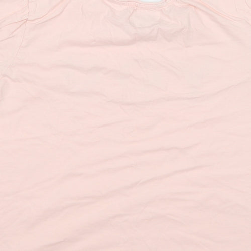 Preworn Girls Pink   Top Pyjama Top Size M  - You mean the world to me