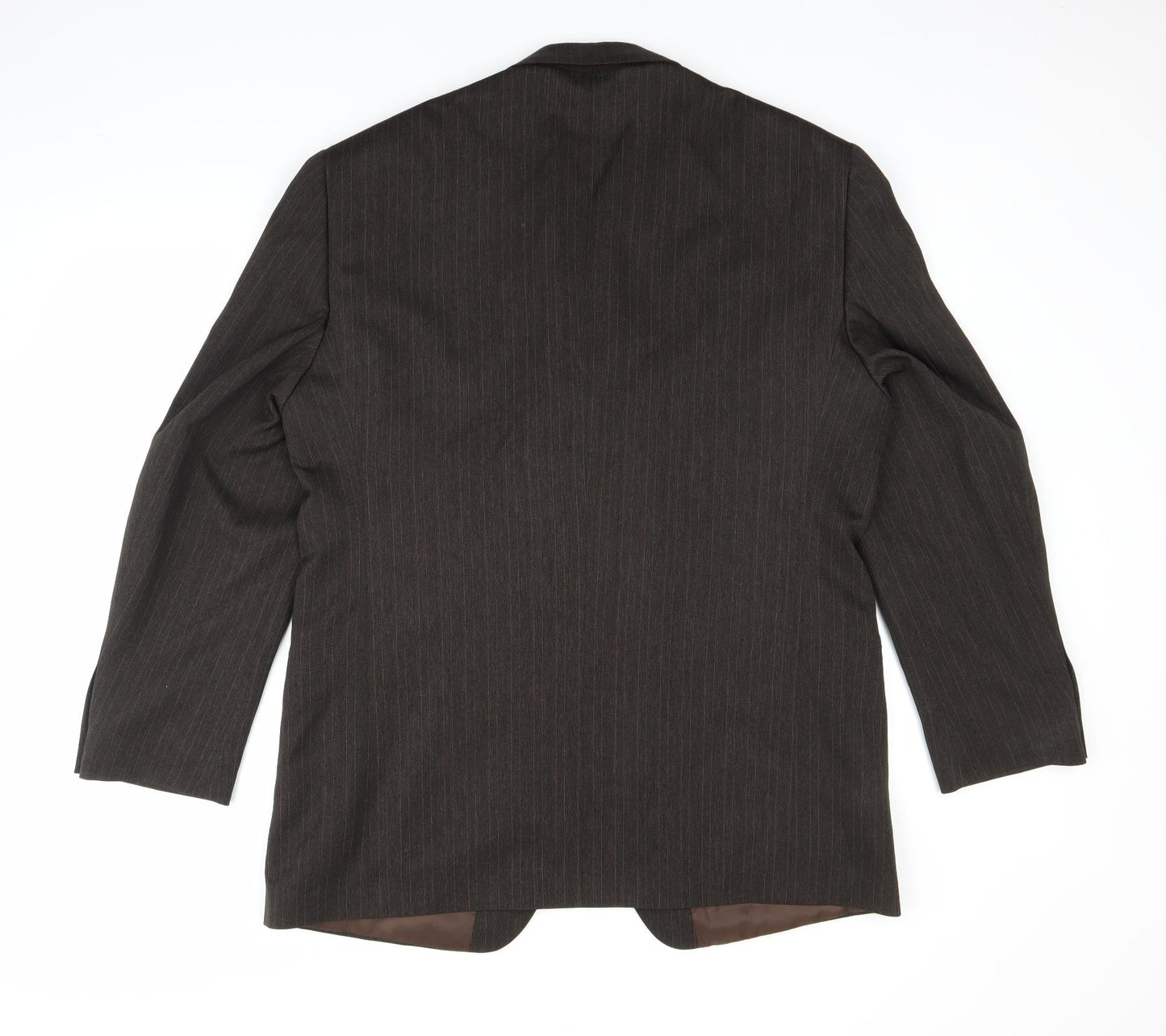 Taylor Wright Mens Brown   Jacket Blazer Size XL  - shoulder pads