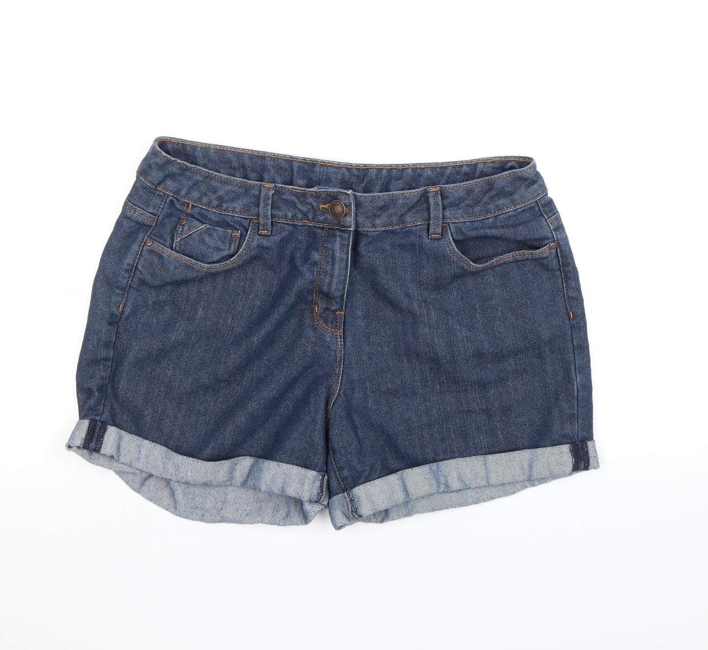 George Womens Blue   Cut-Off Shorts Size 14
