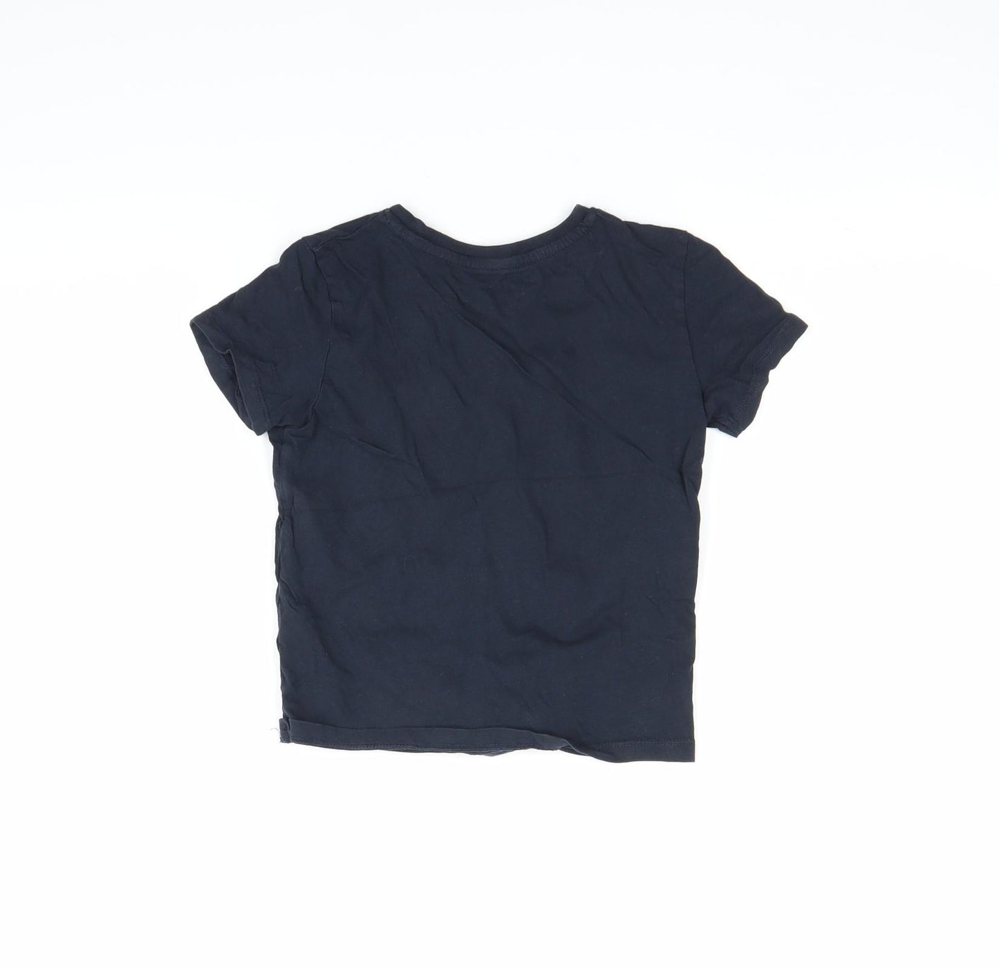 Primark Boys Blue   Basic T-Shirt Size 4 Years  - Hero