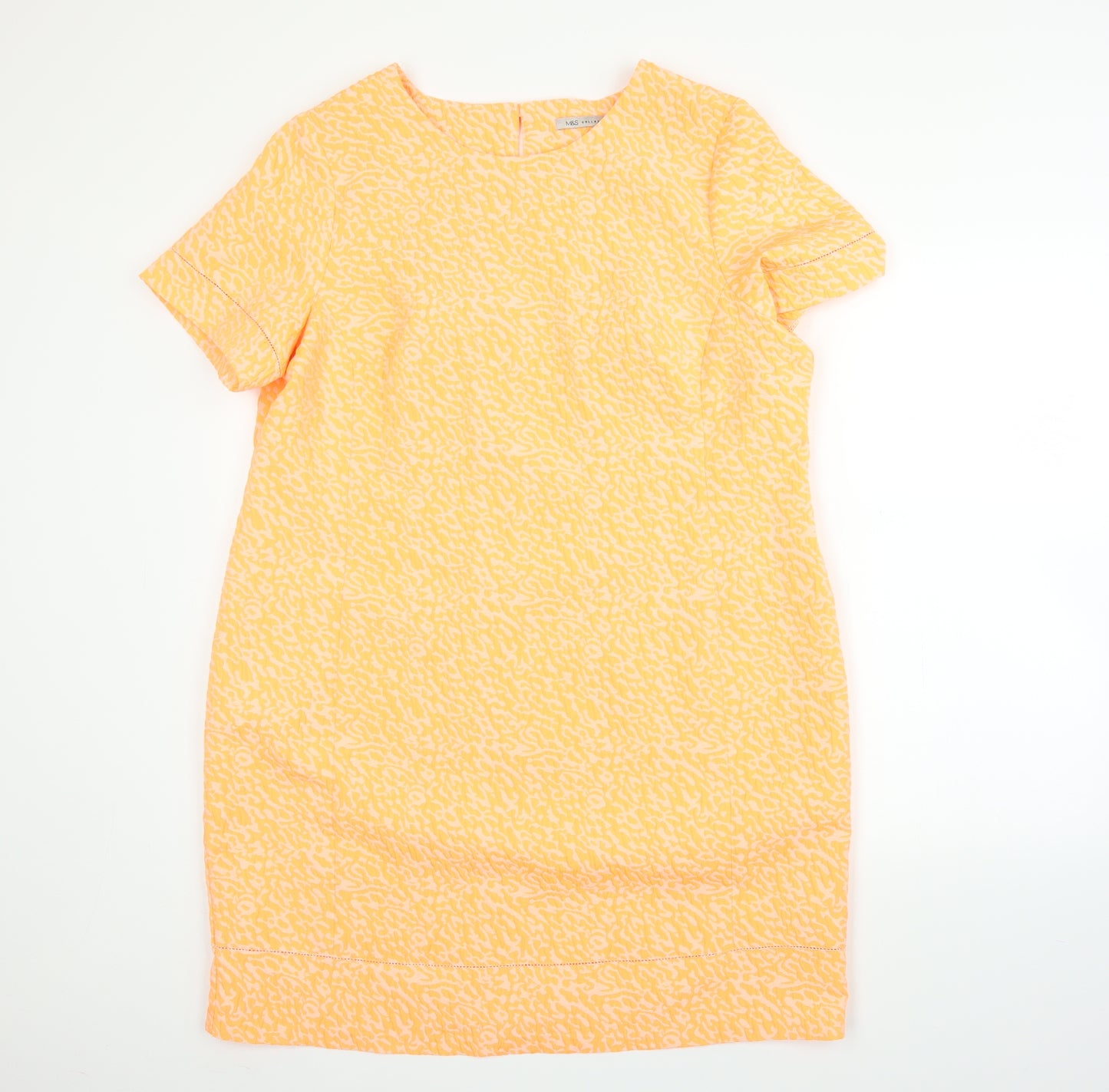 m&S Womens Orange   Sheath  Size 18