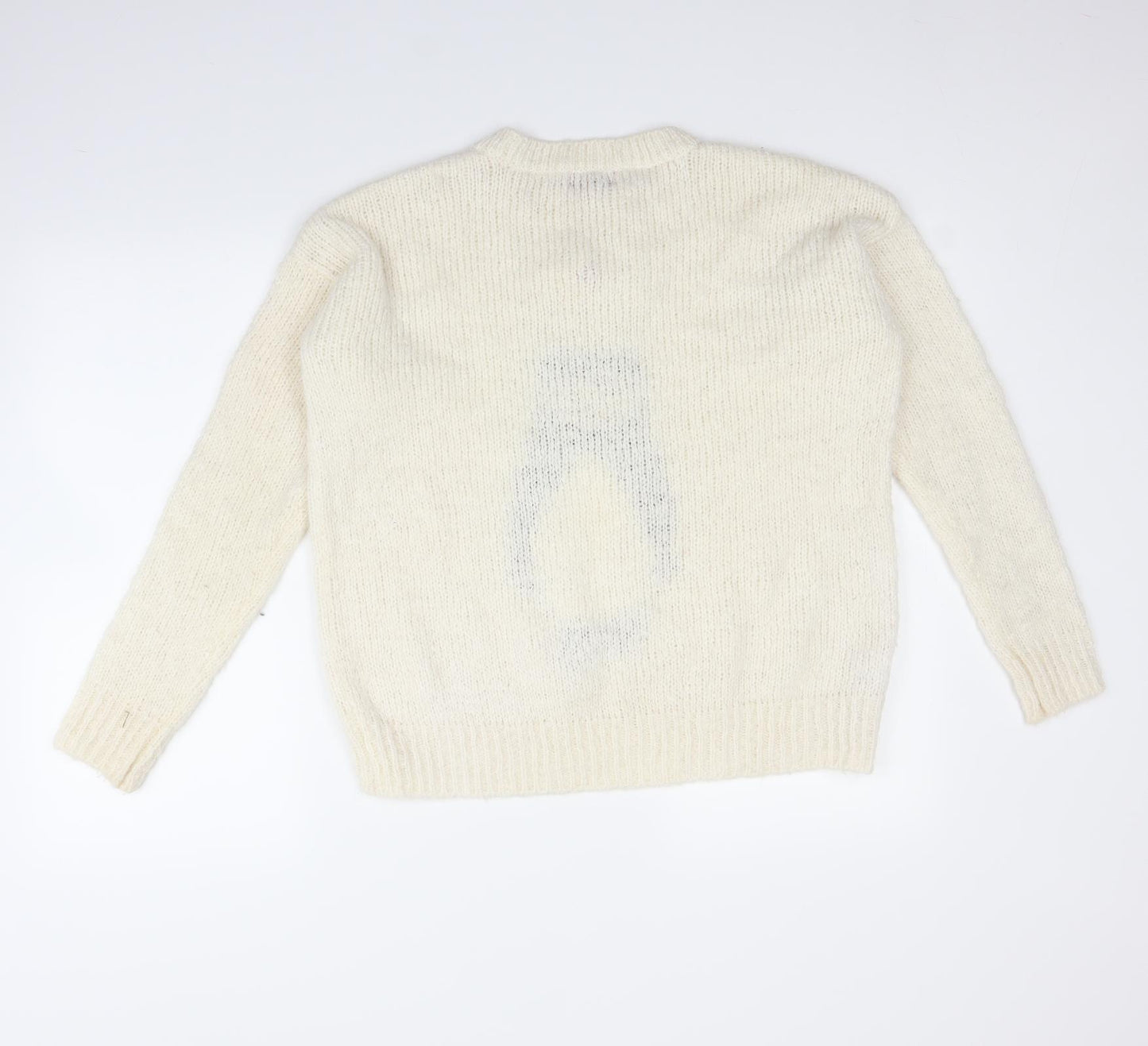 NEXT Womens White   Pullover Jumper Size M  - Penguin
