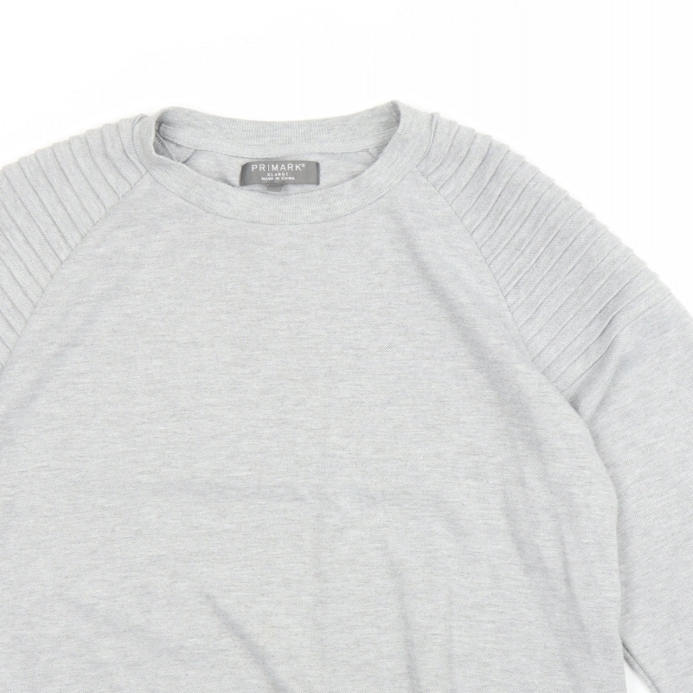 Primark Mens Grey   Pullover Jumper Size XL