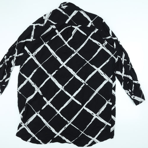Capsule Mens Black    Dress Shirt Size S